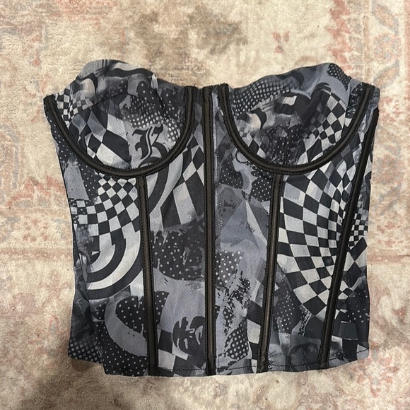 Edikted Corset Tube Top Size Small - Picture 1 of 2